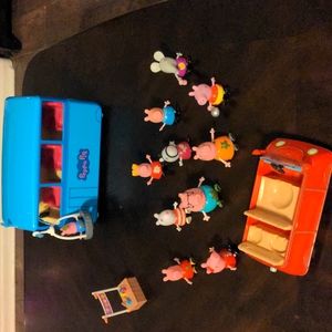 Peppa pig mixed lot of toys
